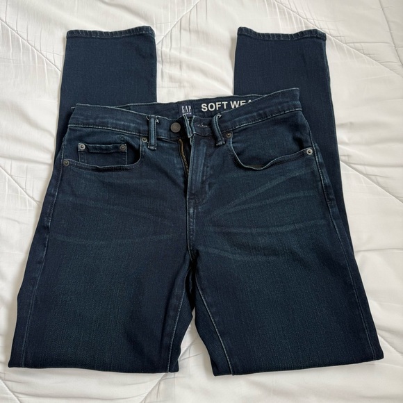 GAP Other - Men’s Gap Denim Soft Wear JEANS size 28x30 slim